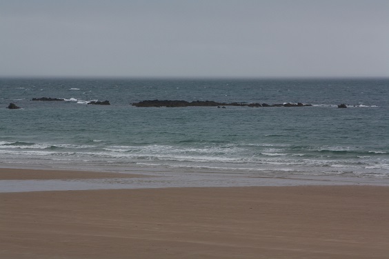 Petite houle courte d’Ouest avec un vent de secteur NW