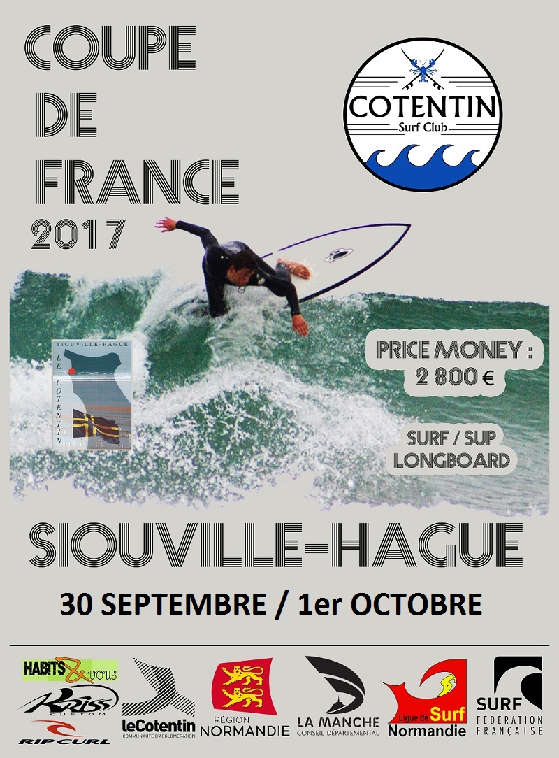 Houle longue d’ouest vent SO modéré à SSO en hausse. COUPE DE FRANCE SURF SUP LONGBOARD