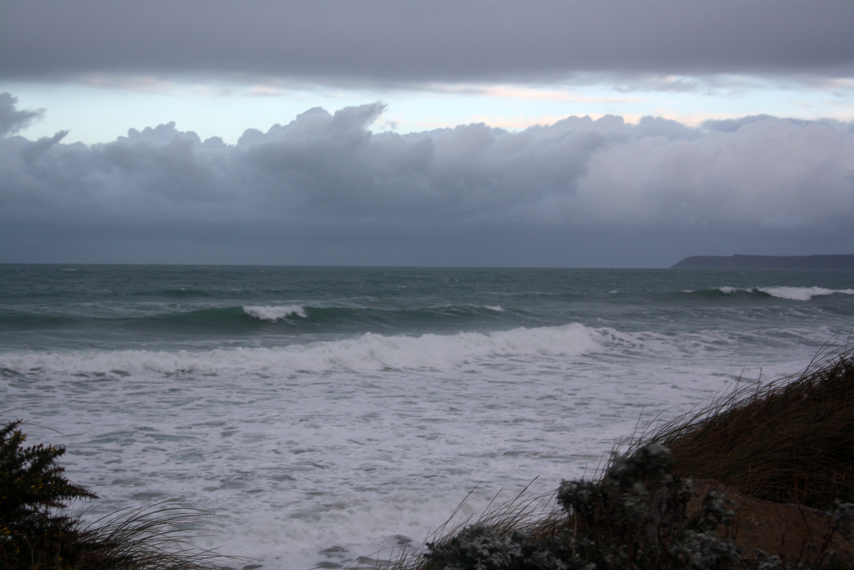 Lent retour au calme…. Lent retour au calme….