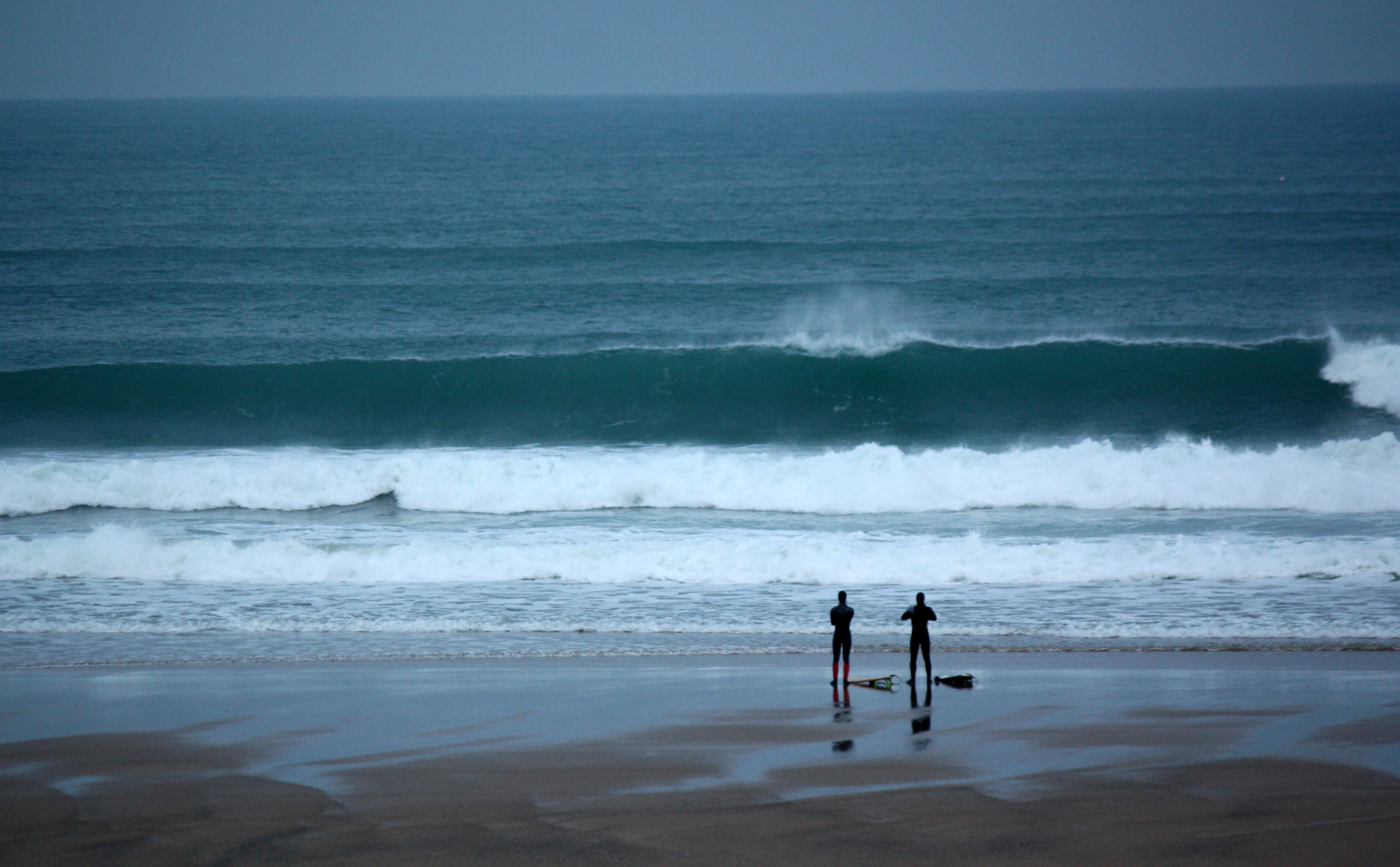 Houle longue en hausse et fraîcheur hivernale, ça Surf !!!!