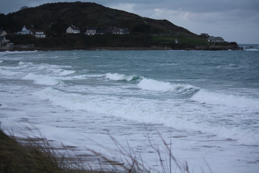 Houle en baisse et vent de nord Houle en baisse et vent de nord