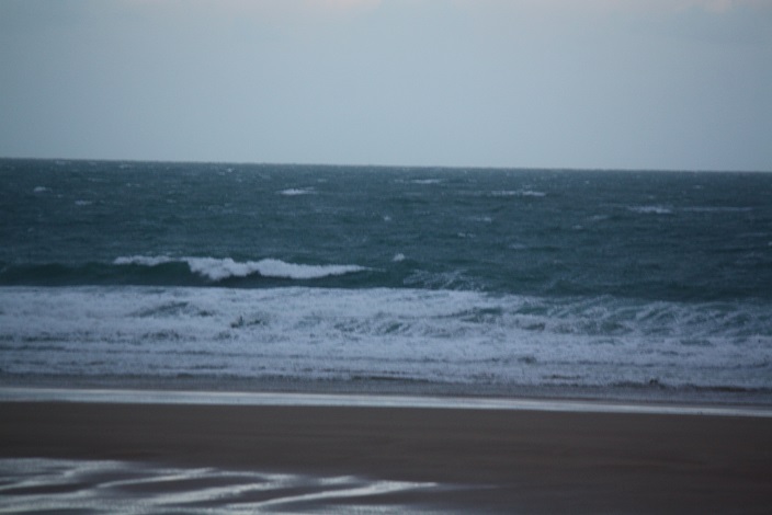 Coup de vent et mer démontée