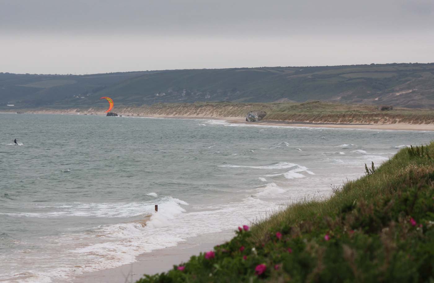 Houle annoncée en fin de journée et vent on shore