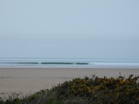 Mer d’huile et micro vagues