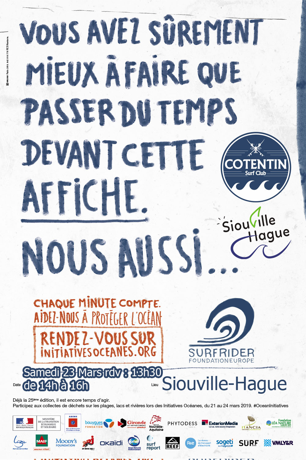 Initiatives Océanes 2019 avec le CSC et la mairie de Siouville Hague Initiatives Océanes 2019 avec le CSC et la mairie de Siouville Hague