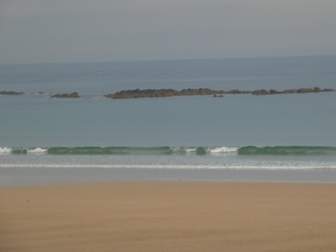 Petite houle d’Ouest et vent de NE Petite houle d’Ouest et vent de NE