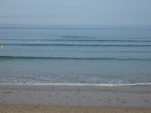 Houle moyenne et vent d’Ouest Houle moyenne et vent d’Ouest