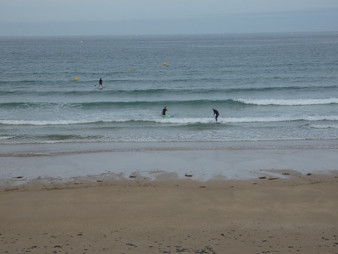 Petites vagues légèrement ridé par le vent Petites vagues légèrement ridé par le vent