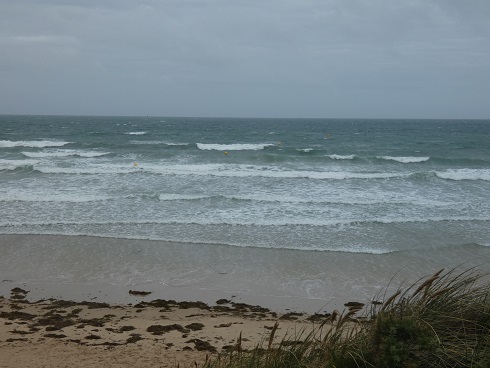 Houle et vent d’Ouest Houle et vent d’Ouest