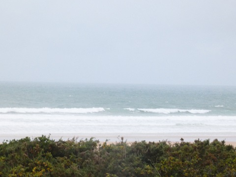 Houle longue agitée