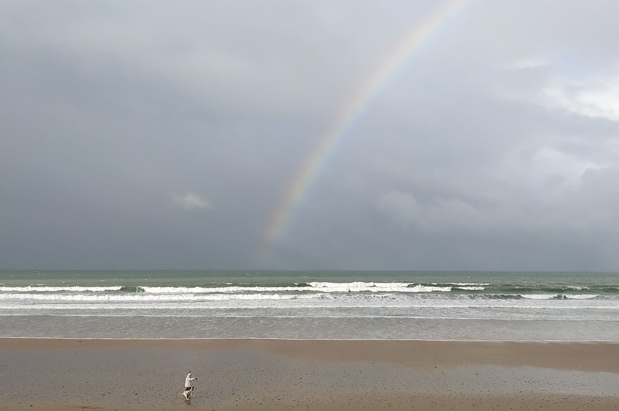 Surf avant le retour de la tempête