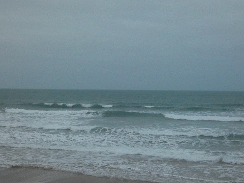 Houle en baisse et vent de sud ouest