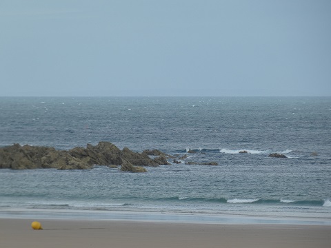 Petites vagues agitées