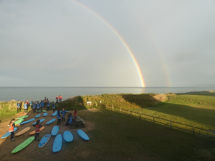 Over the rainbow… Hé bin ché bi calme!