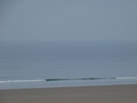 Toutes petites vagues propres