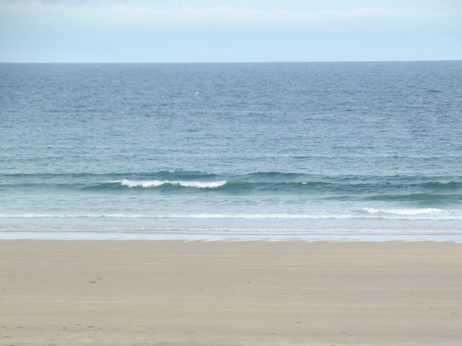 Petite houle et vent faible on shore Petite houle et vent faible on shore