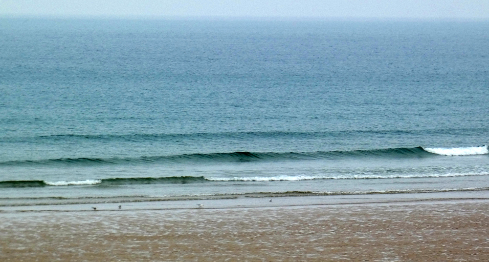 Micro vaguelettes temps gris et vent ENE faible NO SURF !! Micro vaguelettes temps gris et vent ENE faible NO SURF !!