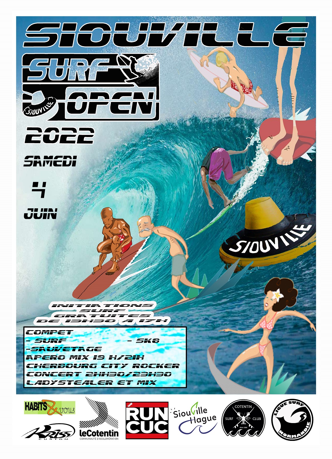 Le Siouville Surf Open fait son retour le samedi 4 juin