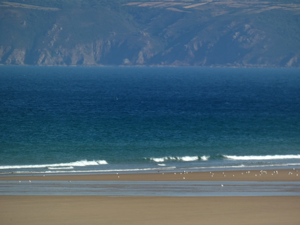 Les conditions se dégrade mais ça glisse sur des petites vagues !