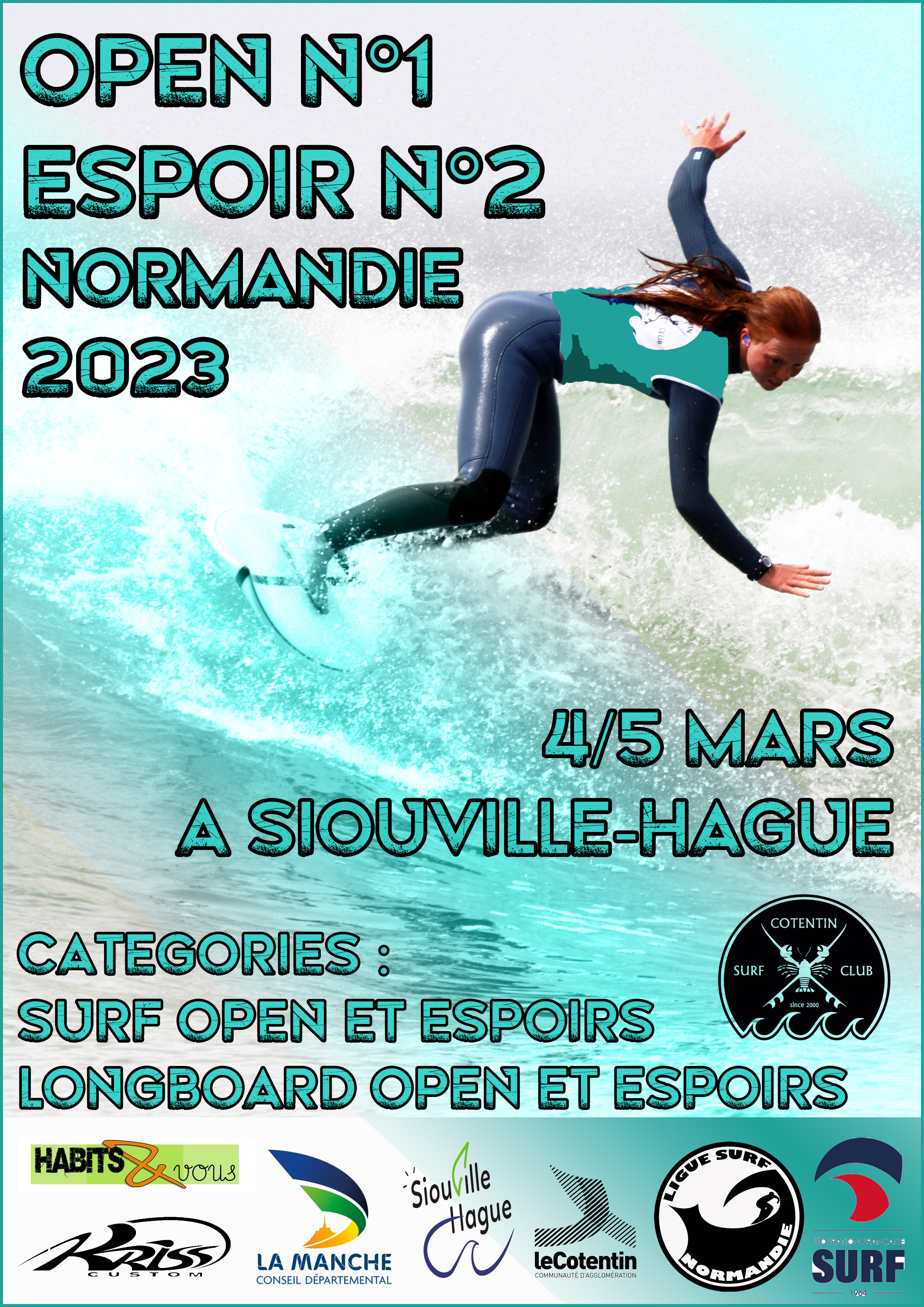 Prochaine compétition surf en Normandie Prochaine compétition surf en Normandie