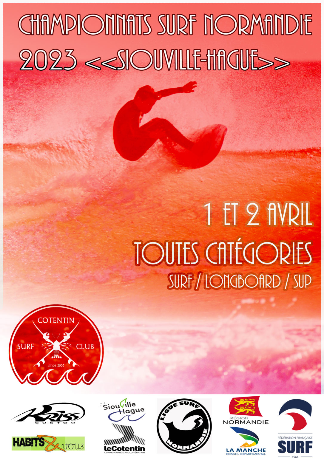 Championnats Normandie 2023 - Cotentin Surf Club