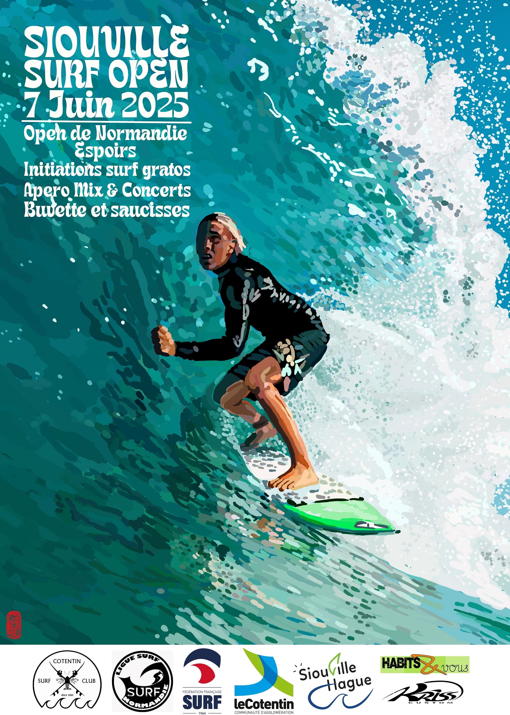 Siouville Surf Open en vue! Siouville Surf Open en vue!