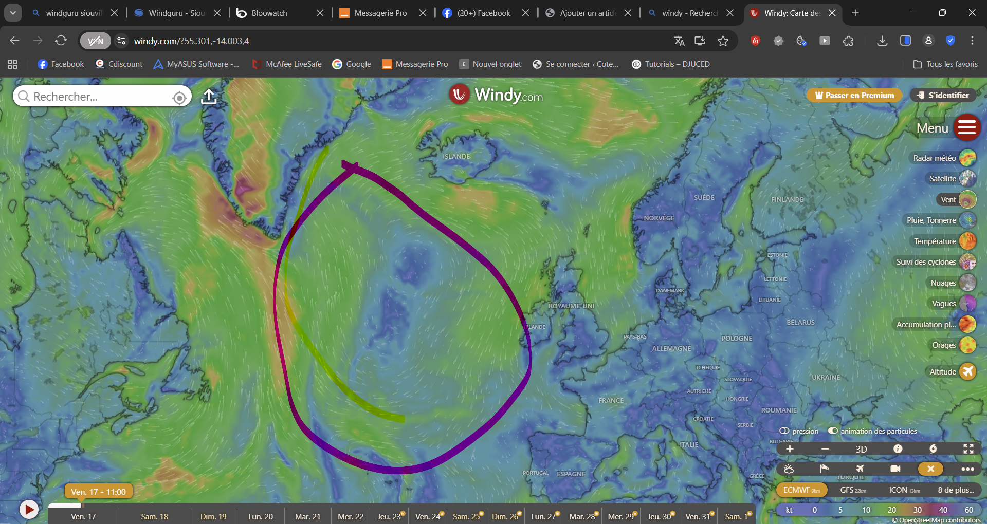 la dépression de l’anticyclone la dépression de l’anticyclone